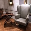 18th Century Georgian Upholstered Wing Chair