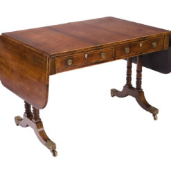2226 - Fine Georgian Mahogany Sofa Table
