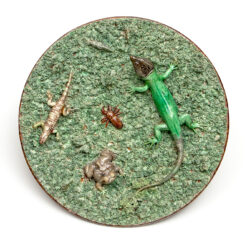 2643 - 19th Century Palissy Style Plate