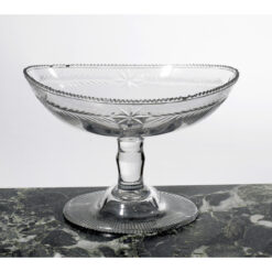 2662 Early 19th Century Irish Glass Compote