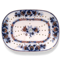 19th Century Ceramic Fish Strainer