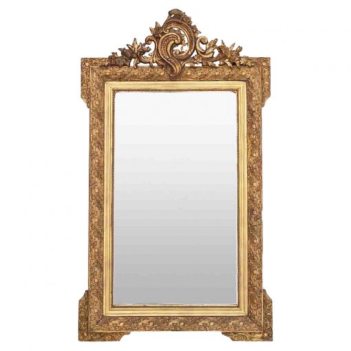 3049-19th Century Gilt Wall Mirror-email