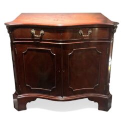 3104 - 18th Century Serpentine Two Door Cabinet