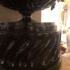 Early 19th Century Neoclassical Carved and Ebonized Wooden Urn