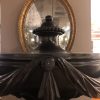 Early 19th Century Neoclassical Carved and Ebonized Wooden Urn