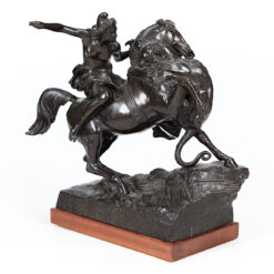 19th Century Bronze of Amazone zu Pferde