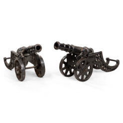 19th Century Pair of Desktop Signalling Cannons