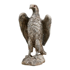 19th Century Lead Statue of an Eagle