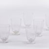 6100 - Early 20th Century Set of Six Rene Lalique Gasses