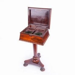 Early 19th Century William IV Rosewood Teapoy