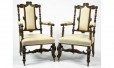 19th Century Pair of 'Tudor Style' Armchairs