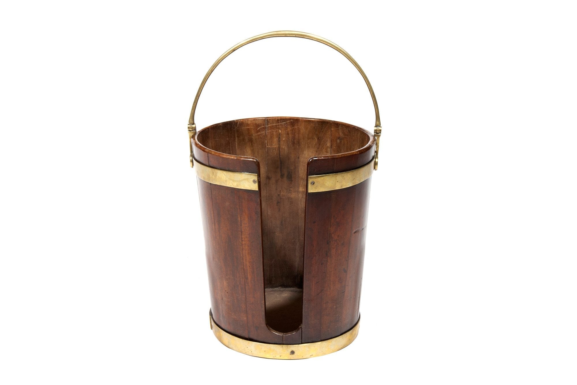 Early 19th Century George III Mahogany Plate Bucket