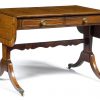 Early 19th Century Regency Rosewood Sofa Table