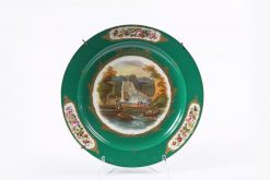 7687 - 19th Century Porcelain Charger in the Sevres Style