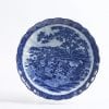 7689 - 19th Century English Blue and White Charger