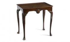19th Century Mahogany Silver Table