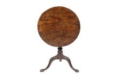18th Century George III Occasional Tilt-Top Table