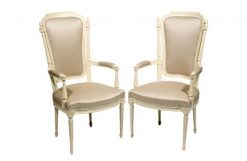 19th Century Pair of French Salon Chairs