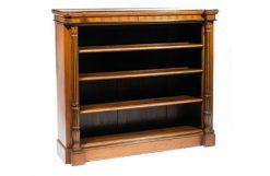 Early 19th Century George III Oak Open Books Shelves by Robert Strahan and Sons