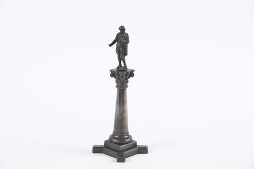 8708 - 19th Century Bronze Figure of William Shakespeare