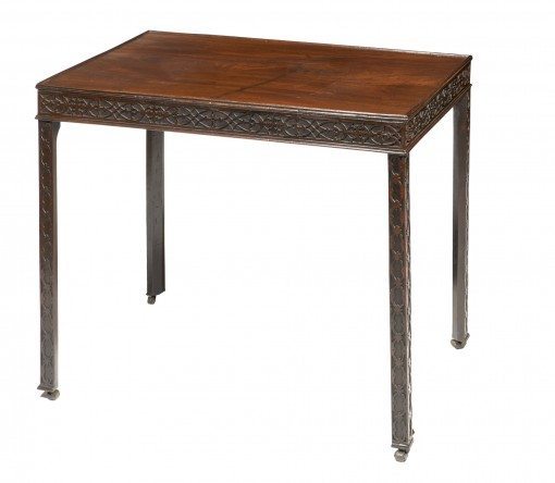 9242 - 18th Century George III Mahogany Silver Table