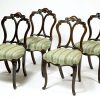 Mid 19th Century Set of Six Rosewood Dining Chairs
