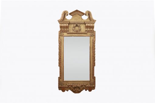 9818 – 18th Century Giltwood Pier Mirror in the Palladian Style