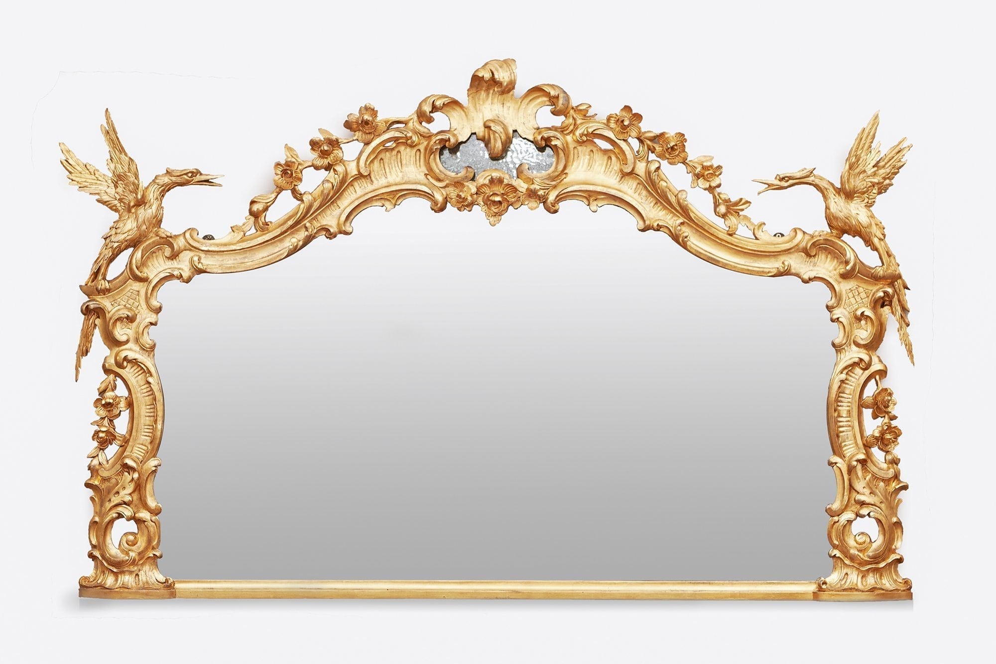 9834 - 18th Century Giltwood Mirror after Chippendale