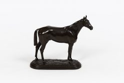19th Century Bronze Thoroughbred Horse by Isidore-Jules Bonheur