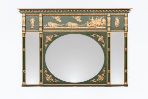 Early 19th Century Regency Giltwood Overmantle Mirror