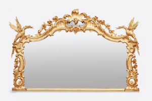 18th Century Giltwood Chippendale Mirror