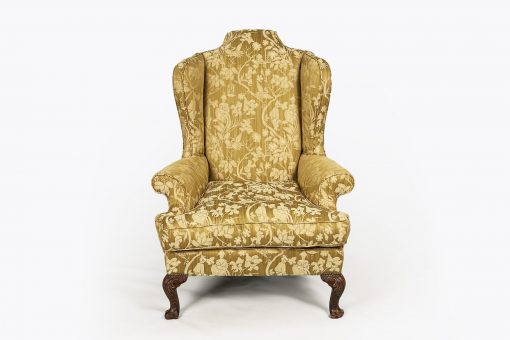 Early 18th Century Irish Mahogany Wing Chair