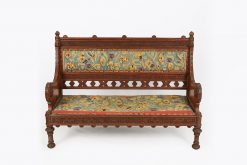 10110 - 19th Century Arts and Crafts Chair Back Settee