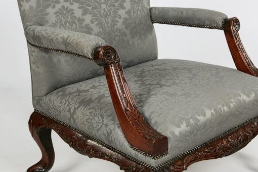 10118 – 18th Century Gainsborough Armchair after Chippendale
