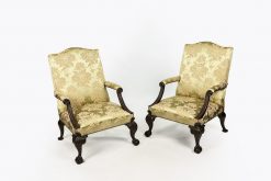 Early 19th Century Pair of Gainsborough Armchairs