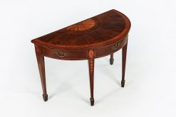 10209 - Early 19th Century Regency Demilune Table after William Moore