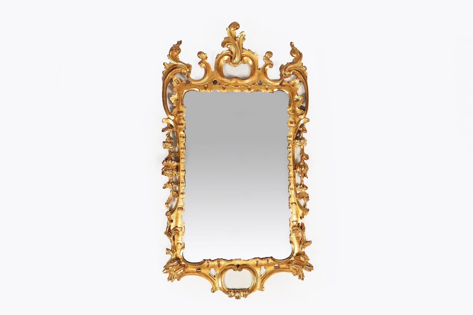 10268 - Early 19th Century William IV Water Gilded Mirror