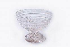 10072 - Early 19th Century William IV Crystal Cut Glass Bowl
