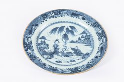 10221 - Late 17th Century Kangxi, Qing dynasty Nanjing Porcelain Charger