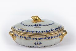 10393 - 19th Century French Porcelain Centre Tureen