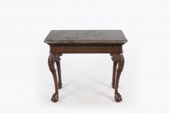 10377 - Early 18th Century Irish Fossilised Marble Topped Side Table