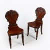 10464 - Early 19th Century Regency Pair of Hall Chairs by Gillows of Lancaster and London