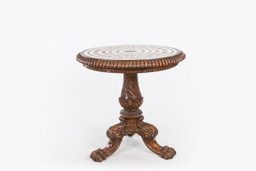 10467 - Early 19th Century Regency Marble Top Centre Table by Gillows of Lancaster and London
