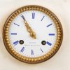 10516 - 19th Century French Gilt Bronze and Marble figural Clock Garniture Set