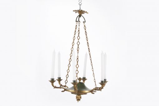 10478 - Early 19th Century Empire Six Branch Chandelier