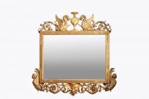 10290 – Early 19th Century Regency Mirror in the manner of Thomas Hope