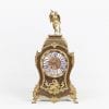 10613 - 19th Century Figural Mantle Clock in the Rocaille Manner