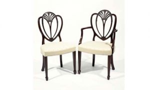 8038 – Early 19th Century Set of Eight Hepplewhite Dining Chairs