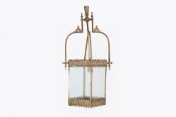 10719 19th Century brass lantern