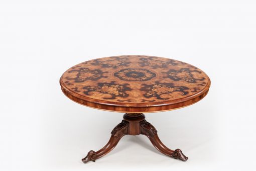 10757 Marquetry table a